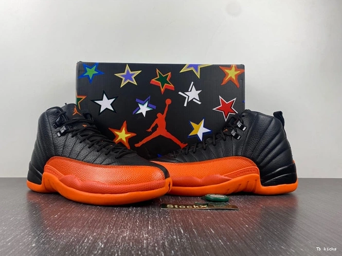 Reps TBK 12 Jordan All-Star Vibrant FD9101- WNBA Orange Brilliant Retro 4130 1016
